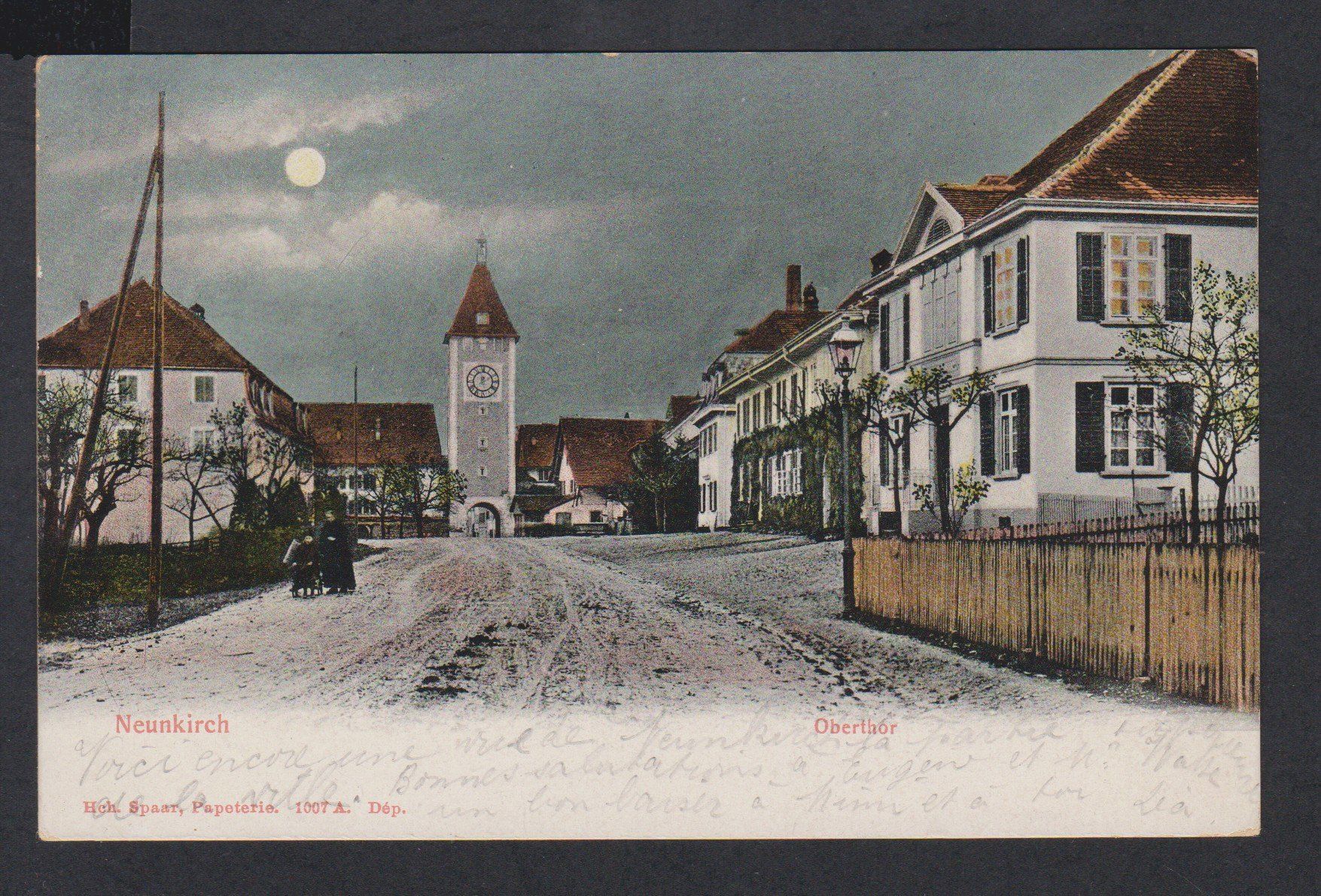 Cartoline postali: Neunkirch  SH   :   alte Ansichtskarte von 1909 – Usato da Vitznau venduto da Ropaku