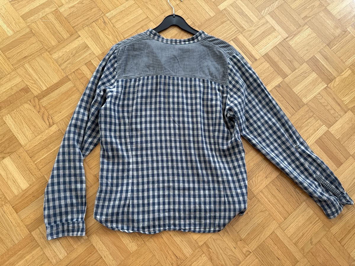 Nile Camicette: Nile Checkered Cotton Blouse M – Usato da Fällanden venduto da emilyeheim 3