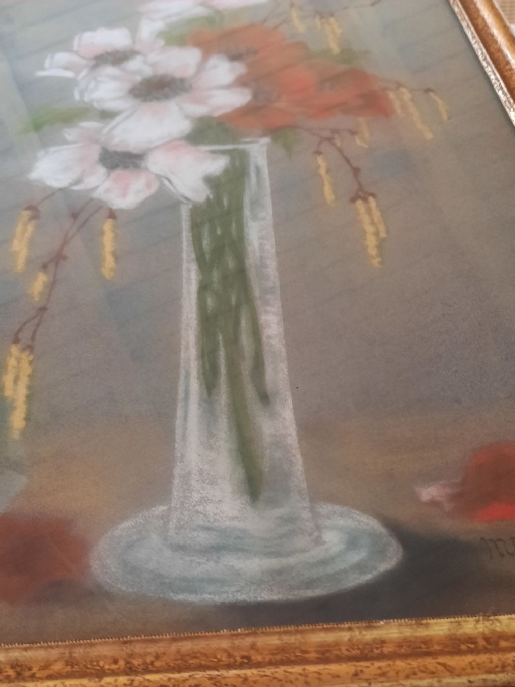 Dipinti: BLUMENBILD  von M.B. Jeggli von 1932 – Usato da Busswil BE venduto da balu37 2