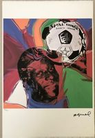 Lithographie Andy Warhol : Pelé 47/100