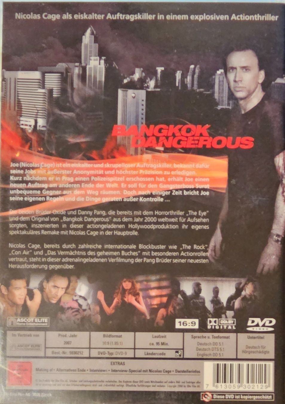 Tutti i DVDs: Bangkok Dangerous – Usato da Wahlen b. Laufen venduto da Cg10 1