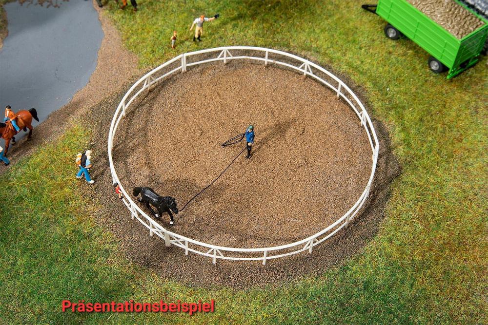 Faller 180339 Spur H0/ H0m Longierzirkel Pferd mit Reiter (Neu und ...