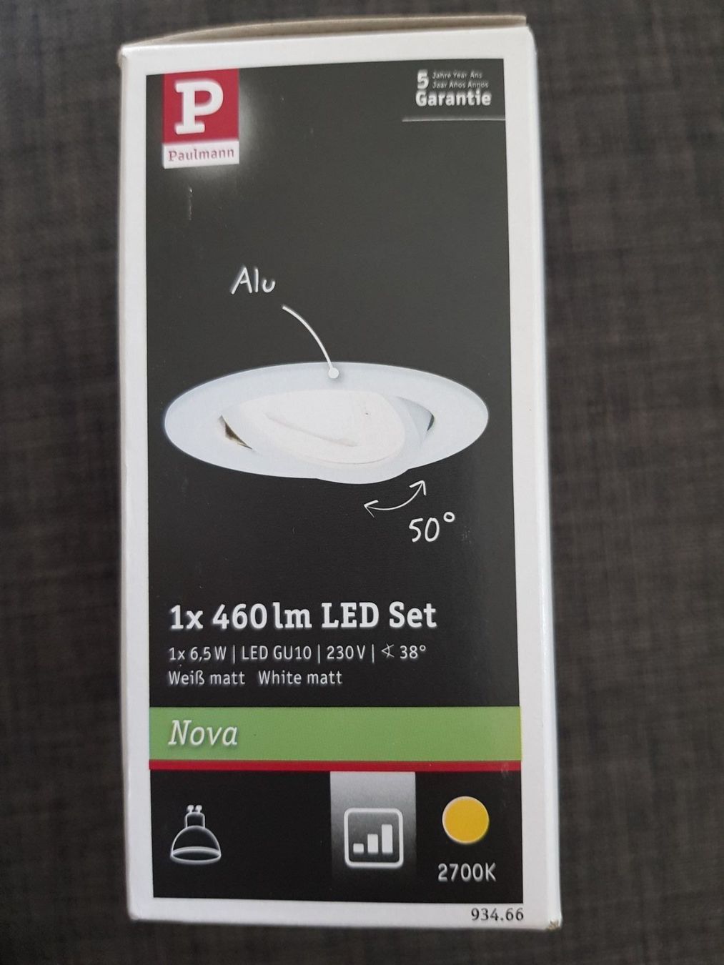 Lampen: LED Spot Einbauleuchte dimmbar und schwenkbar – Neu und originalverpackt aus Geuensee von sonnenstunden 1