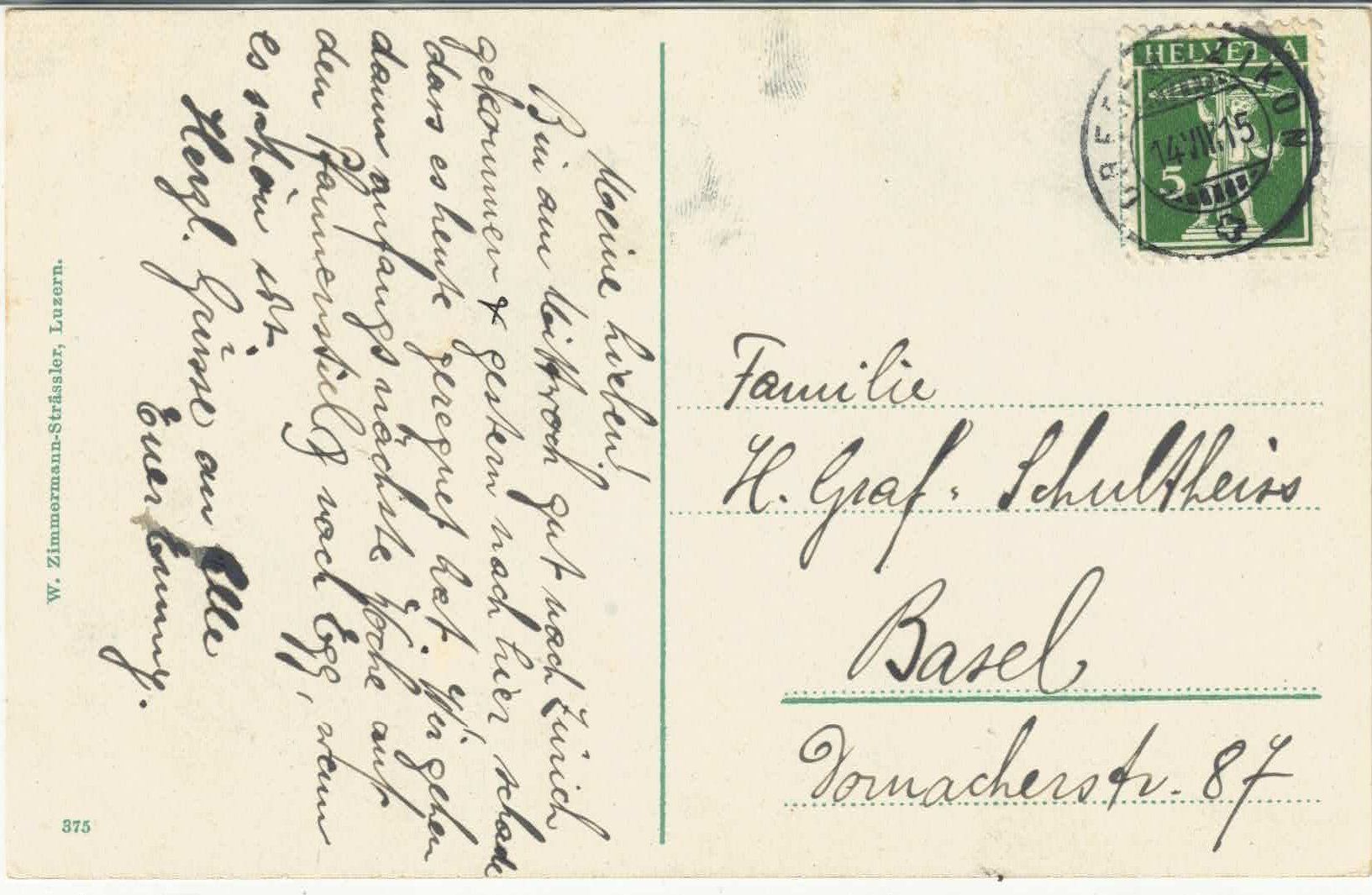 Cartoline postali: Wetzikon - Bahnhof – Usato da Ettingen venduto da Kartenplanet 1