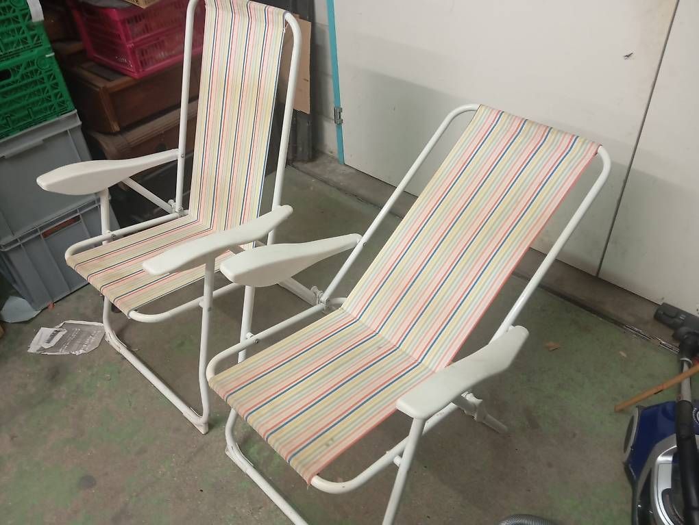 Chaises: 2 Sonnenstühle, Vintage – D'occasion à Basel par Petergunn 2