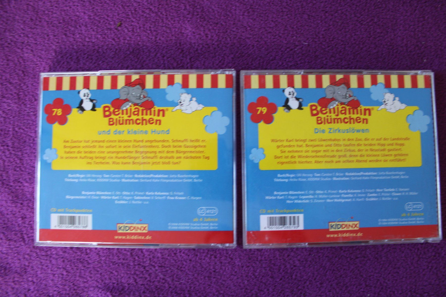 CDs: 6 - Benjamin Blümchen - Hörspiel - CD´s – Gebraucht aus Müllheim Dorf von Seeeule01 4