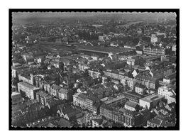 BASEL - 1960 Bahnhof "Vue Aérienne"