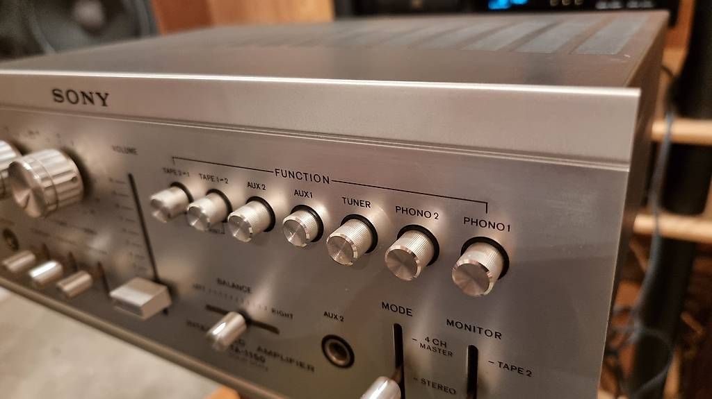 Amplificatori: Revidierter SONY TA-1150 – Usato da Schöfflisdorf venduto da Silvervintage.CH 1