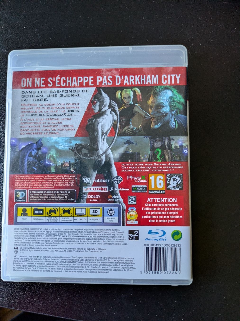 Sony Giochi: Jeu PS3 Batman Arkham City – Usato da Court venduto da Meirine 1