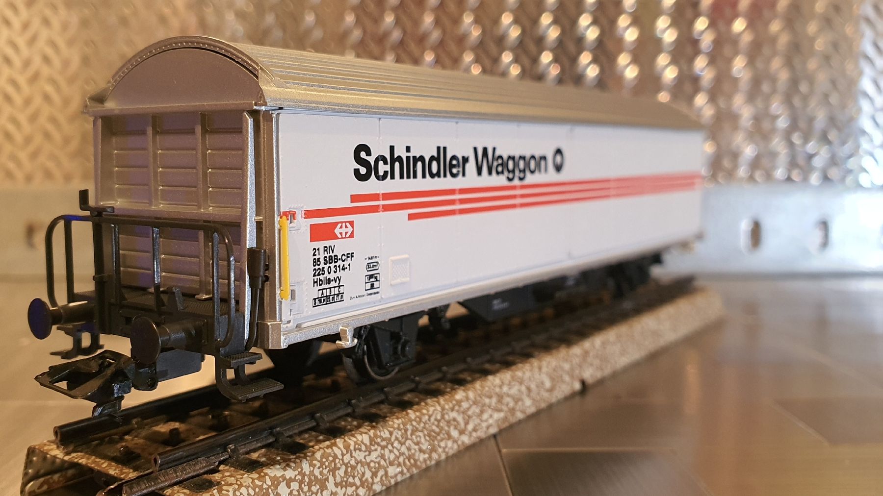 Märklin Modellini di ferrovie: MÄRKLIN 84735,20 H0 GÜTERWAGEN – Usato da Männedorf venduto da Modellbau-wyss 1