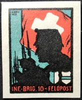 Soldatenmarke 1.WK, Infantrie Brigade 10, ges, Wi 4.Div 6-2