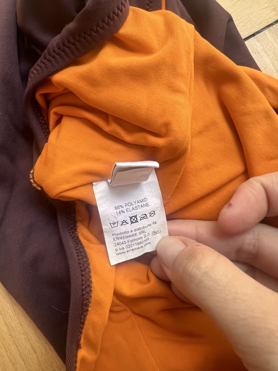 Costumi da bagno & Bikini: Badeanzug Braun-Orange Grösse 36 – Usato da Zürich venduto da romcam 4