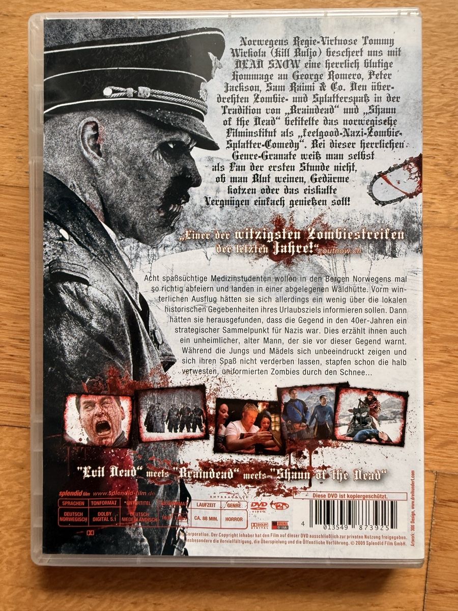Tous les DVDs: Dead Snow - DVD – D'occasion à Kölliken par nerdorado 1