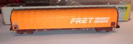 SNCF schiebeplanenwagen Rils Fret Orange