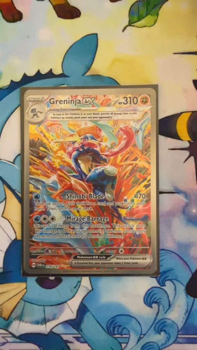 Pokémon Cartes à collectionner: Greninja EX 214 SIR | English – Neuf avec emballage d'origine à Thörigen par driton022
