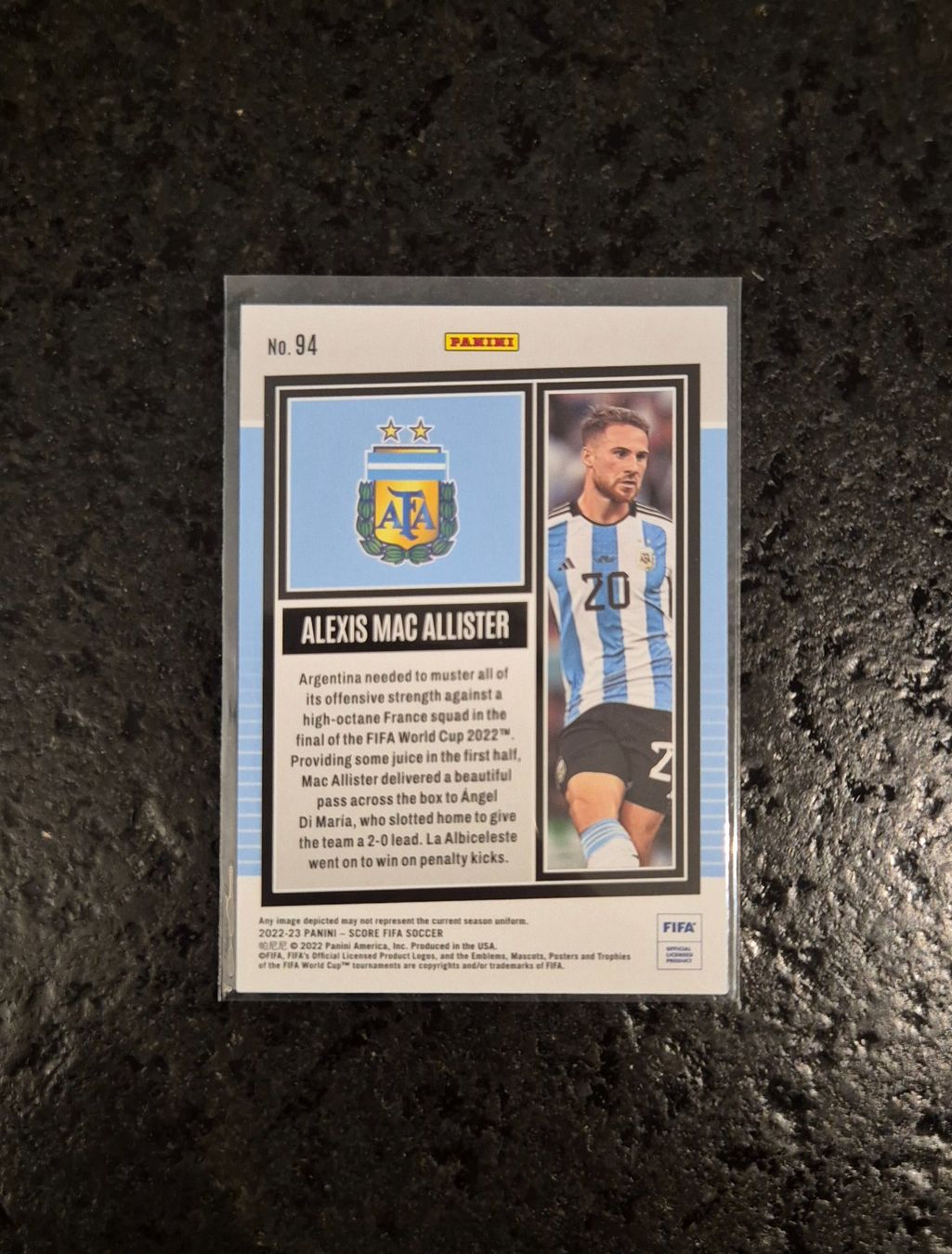 Topps Carte collezionabili: Alexis Mac Allister /60 - Argentinien - Panini – Nuovo (secondo la descrizione) da Burg AG venduto da Danoe 1