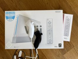 Nintendo Wii Konsole weiss mit Zubehör,  Sport & Zumba
