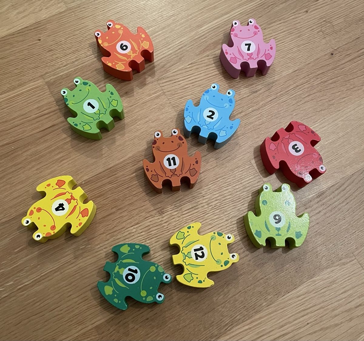 Spiele: Wooden Frogs stack Game  – Gebraucht aus Zollikerberg von BS.SM 1