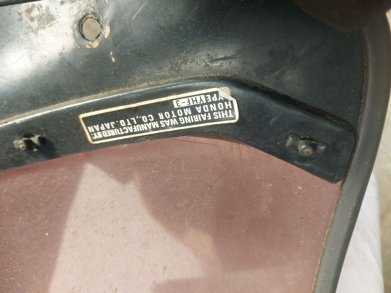 Honda Alle Motorradersatzteile: Windschild Honda – Gebraucht aus Trubschachen von Toefflibueb91 2