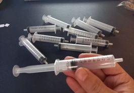 100x Wiederverwendbare Spritze 10ml / Seringue réutilisable