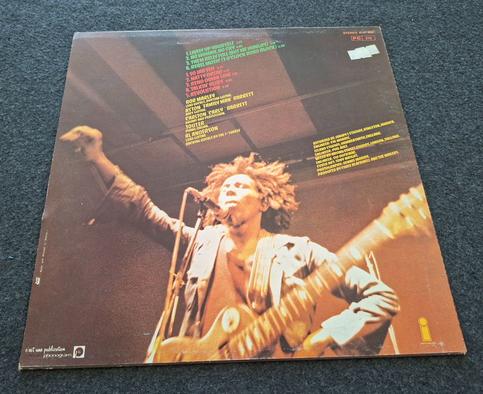 Dischi in vinile: Bob Marley & the Wailers, Natty Dread, LP – Usato da Merenschwand venduto da lea61 1