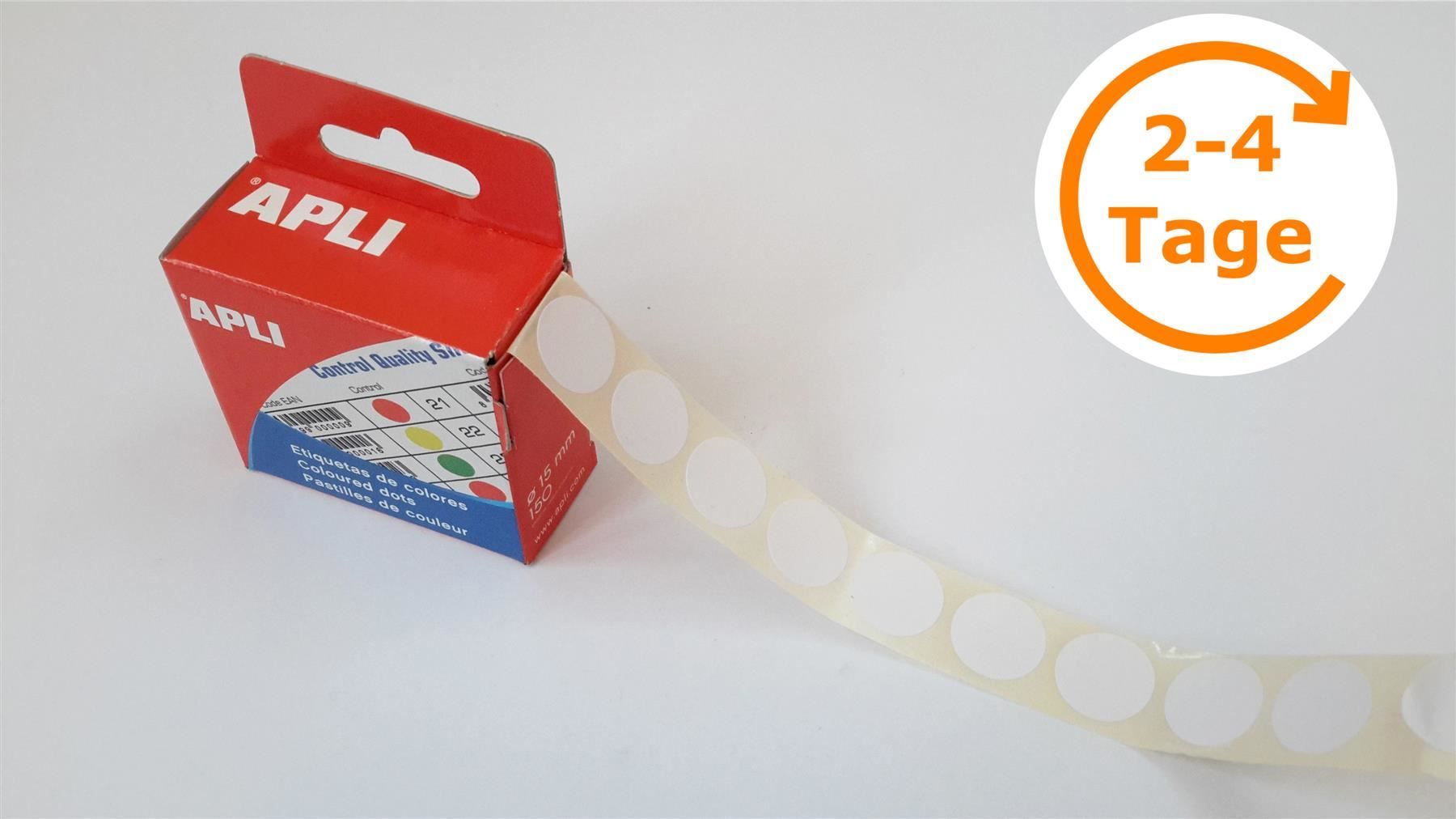 Sticker: Markierungspunkte, weiss, 15mm, 150 St. – Nuovo e nell'imballaggio originale da St. Gallen venduto da cointec