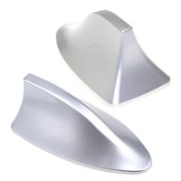 Silber Antenne Auto Hai Dachantenne wasserdichte AM FM