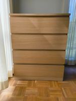 Ikea Kommode MALM (eiche, 81x100x48 cm)