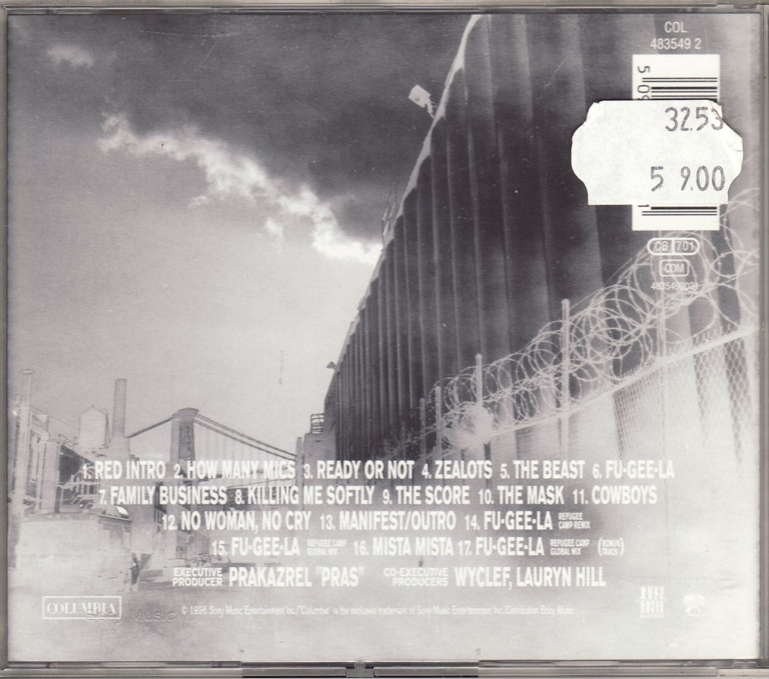CDs: Fugees – The Score – Gebraucht aus Boussens von catfood01 1