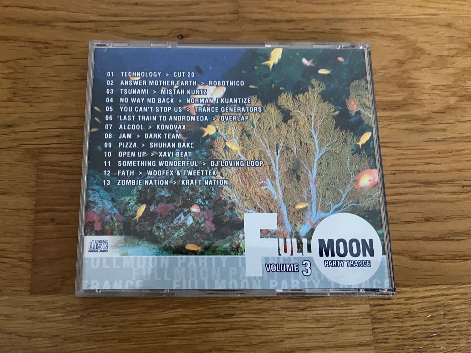 CD: CD "Full Moon Party Trance - Volume 3" – Usato da Grosswangen venduto da Vita500 1