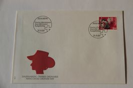 FDC, Dauermarken Damenschneiderin, 25.8.1989