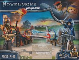 PLAYMOBIL  NOVELMORE 71212 DUELLO - GWYNN VS KAHBOOM
