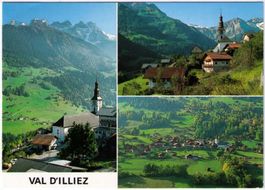 Val d'Illiez - 3 Bild AK