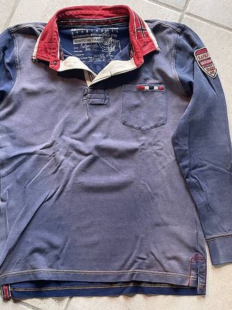 Napapijri Rugby Shirt in Vintage Optik