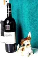 Foxterrier Hund aus Steingut sehr schön