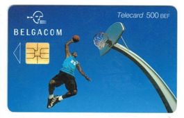 Telefonkarte Chip 69 Belgien Basketball