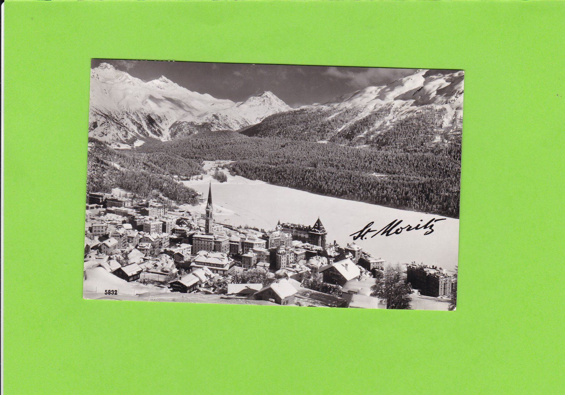 Cartoline postali: St. Moritz – Usato da St. Peterzell venduto da neckertal