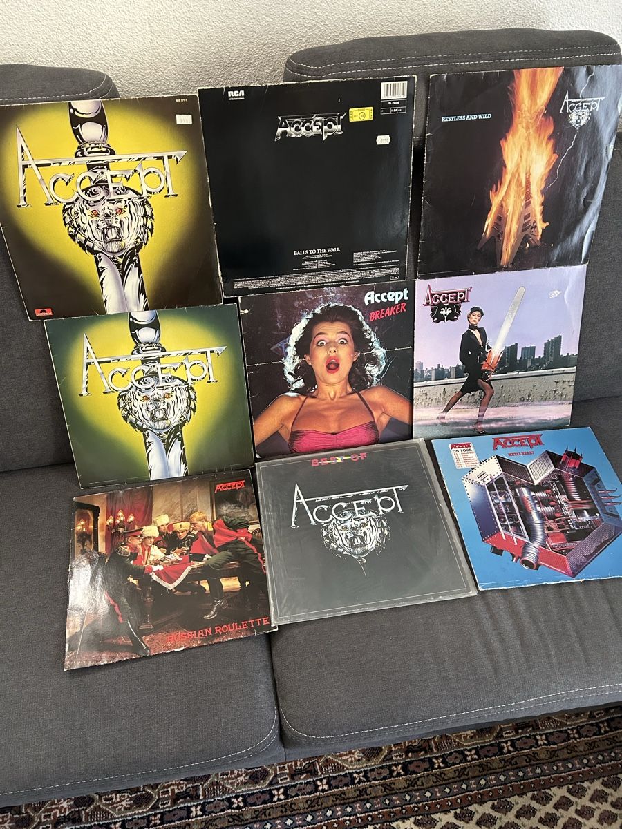 Vinyles: Original LP Vinyl Accept Sammlung  – D'occasion à Trimbach par RAMM-STEIN