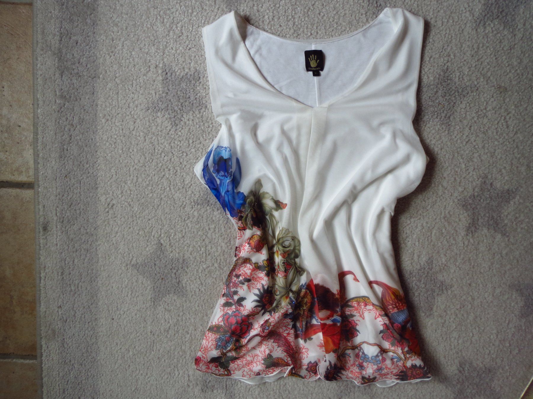 Desigual Blusen: NEUE wunderschöne DESIGUAL Damen Bluse Gr XL – Neu (gemäss Beschreibung) aus Kiental von Anna8702 1