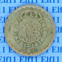 SEK___1.00 1942 -vz 1 Krone