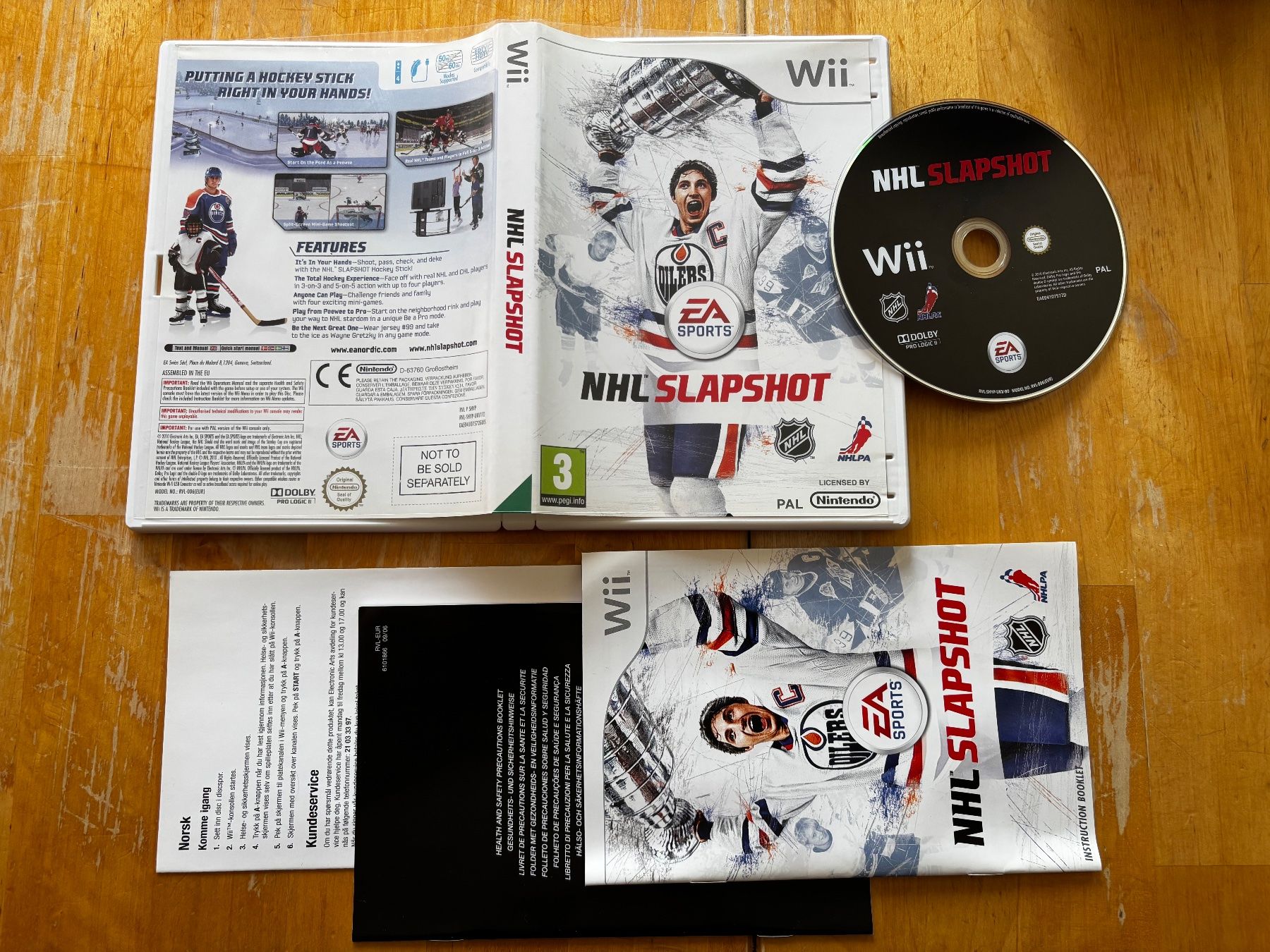 Spiele: NHL Slapshot (CIB) – Gebraucht aus Frenkendorf von gelbeZinnie