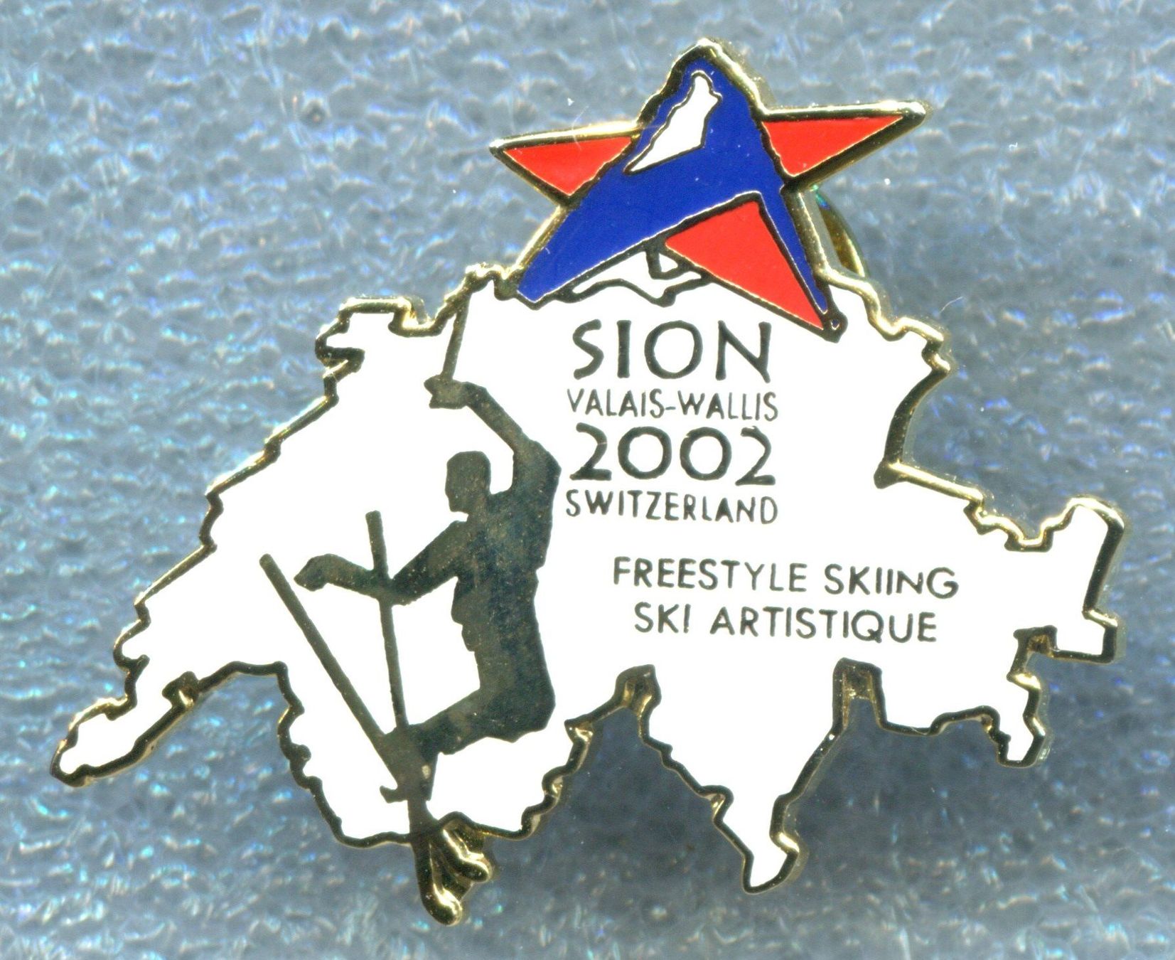 Placchette & Badge: SION 2002  Freestyle Ski – Usato da Winterthur venduto da Sammleroase