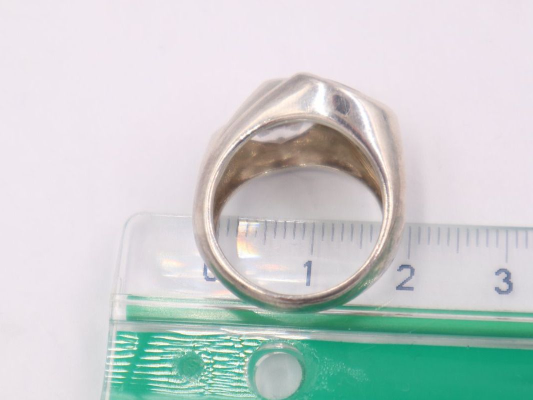 Anelli: Silber Designer Ring Damen Vintage mit 3 Cubic Zirconia gr52 – Usato da Baden venduto da TellsKuchenhaus 9