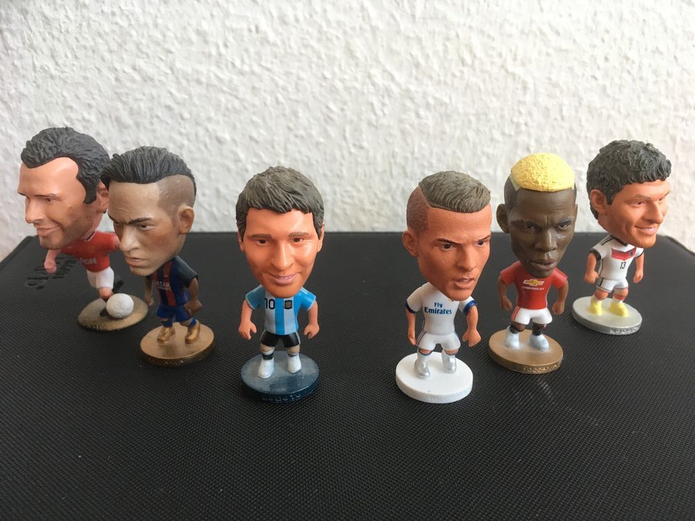 WOONEKY Lot De Figurines Rouge Baby-Foot – 4 Joueurs De Rechange 11 Cm Pour Table 1/4