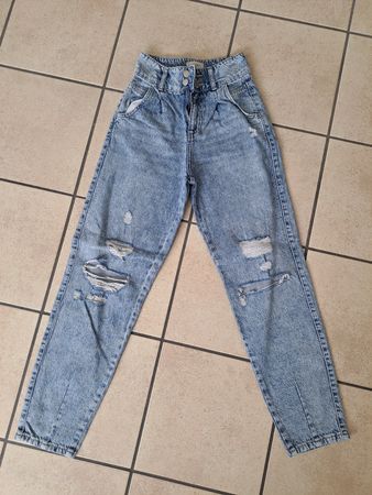 Trendy Damenjeans Gr. 32, High Waist,Tally Weijl