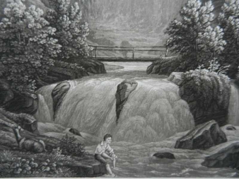 Gravures: Giessbachfall – D'occasion à Risch par Rischli15 7