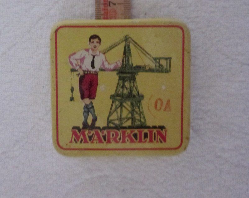 Dosen: Märklin Blechdose aus Baukasten OA – Gebraucht aus Bischofszell von Pfau0 4