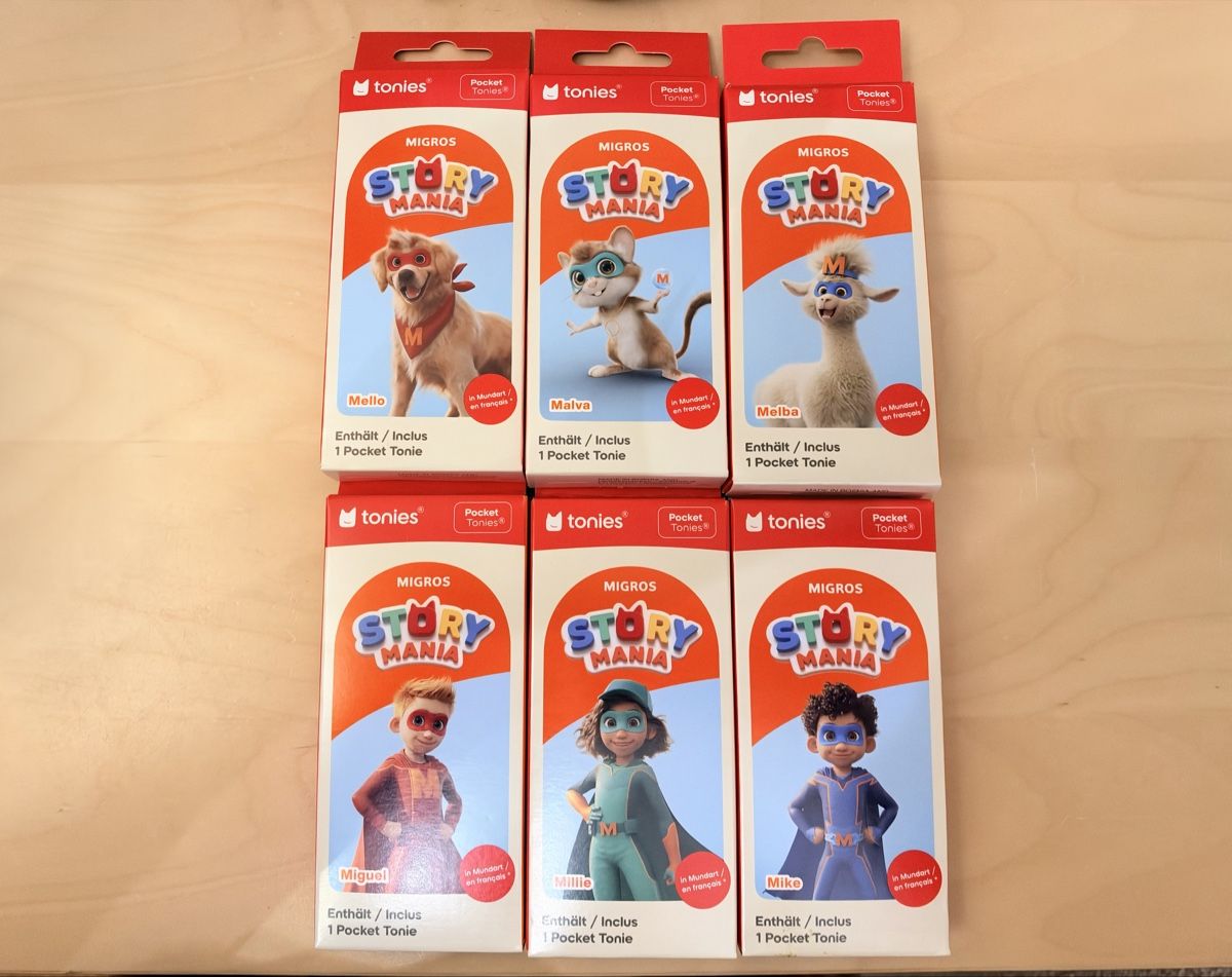 Migros Figuren: Migros Tonies – Neu und originalverpackt aus Winterthur von Snap87