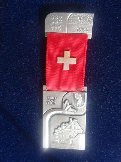 Medaglie: Eidgenössisches Feldschiessen 1987 - Freuler-Palast Glarus – Usato da Luzern venduto da Horoskop1