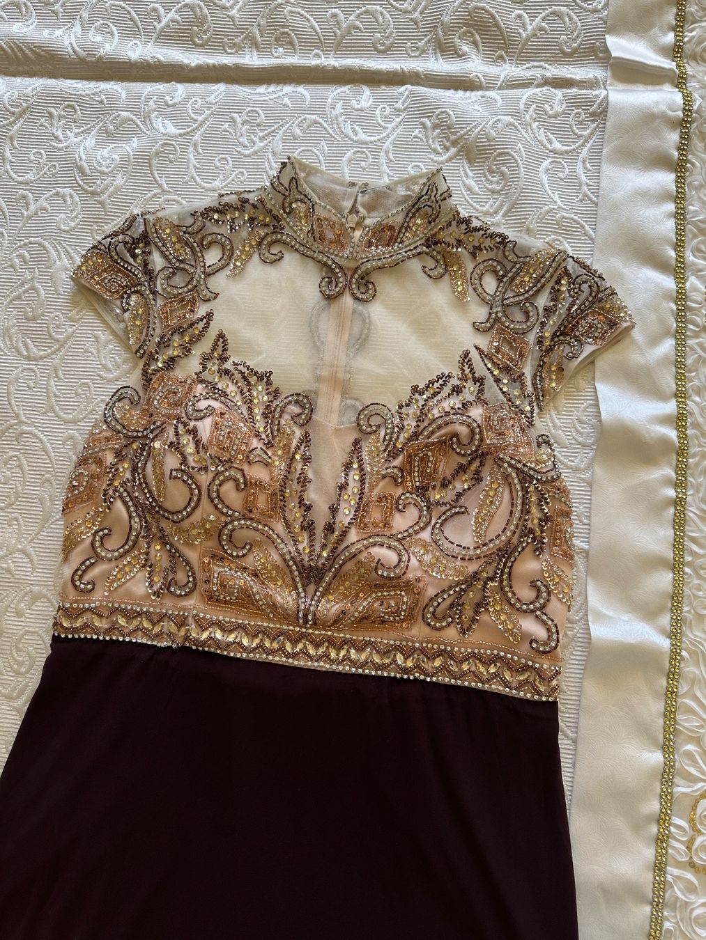 Kleider: Damen Abendkleid – Gebraucht aus Perlen von H.Spa